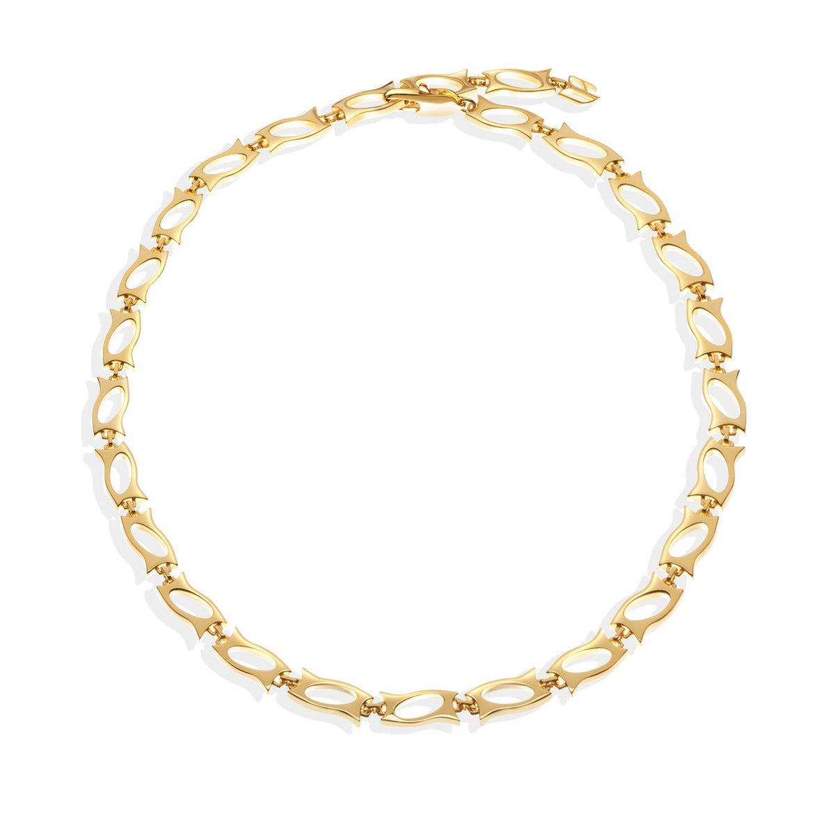 Pioneer|Blade Segment Necklace