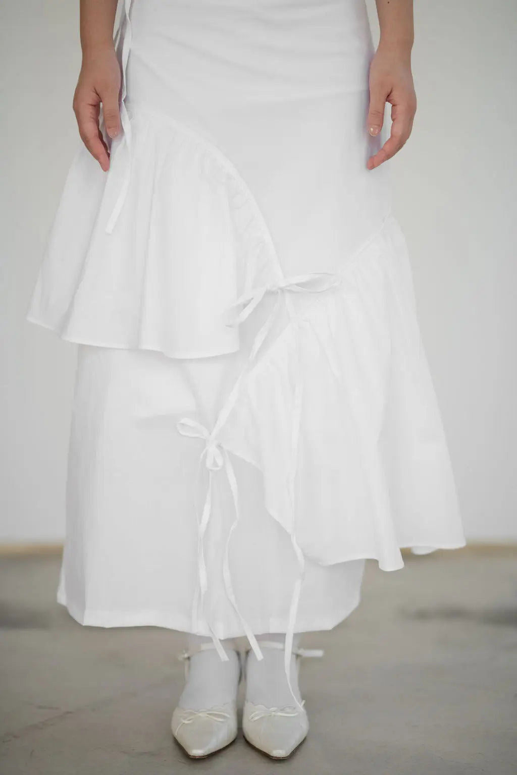 Sonomi Skirt White