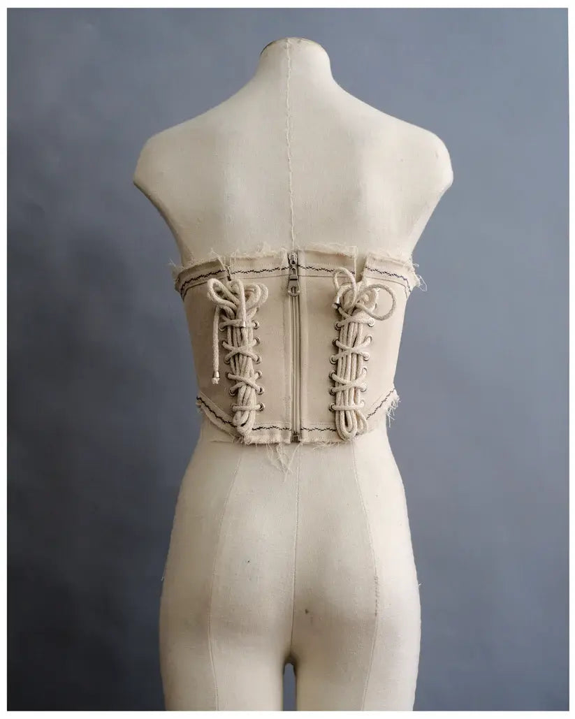 Blue Branches Corset