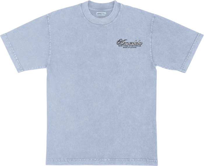 NY Sportswear T-shirt: Ocean Blue