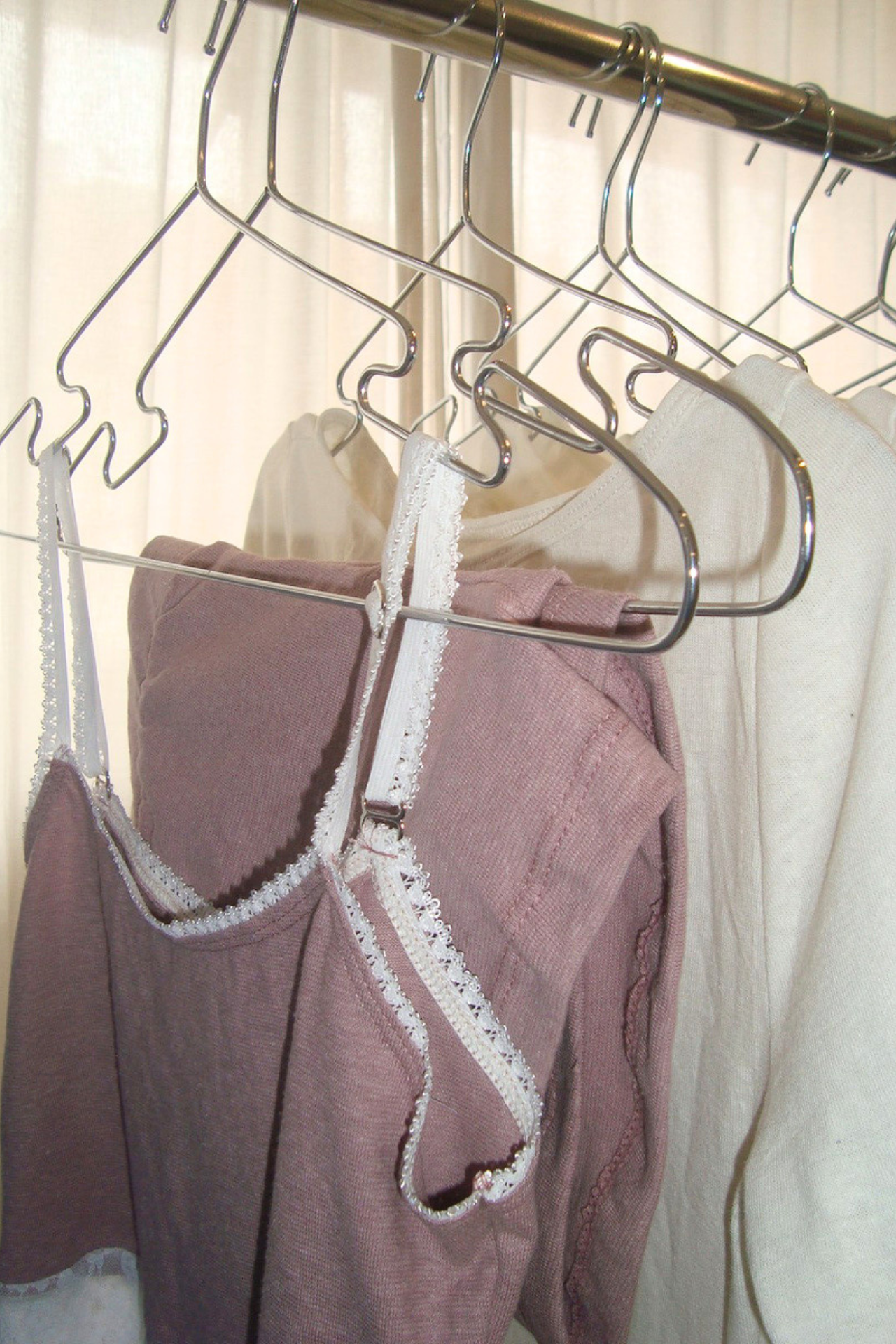 Nina Cotton & Lace Tank Top