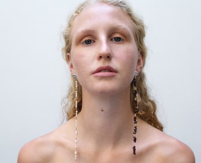 J&I long earrings