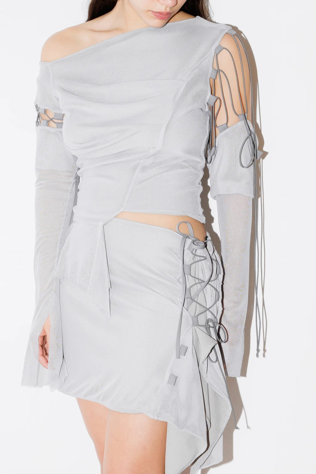 Mathilda Skirt - Grey