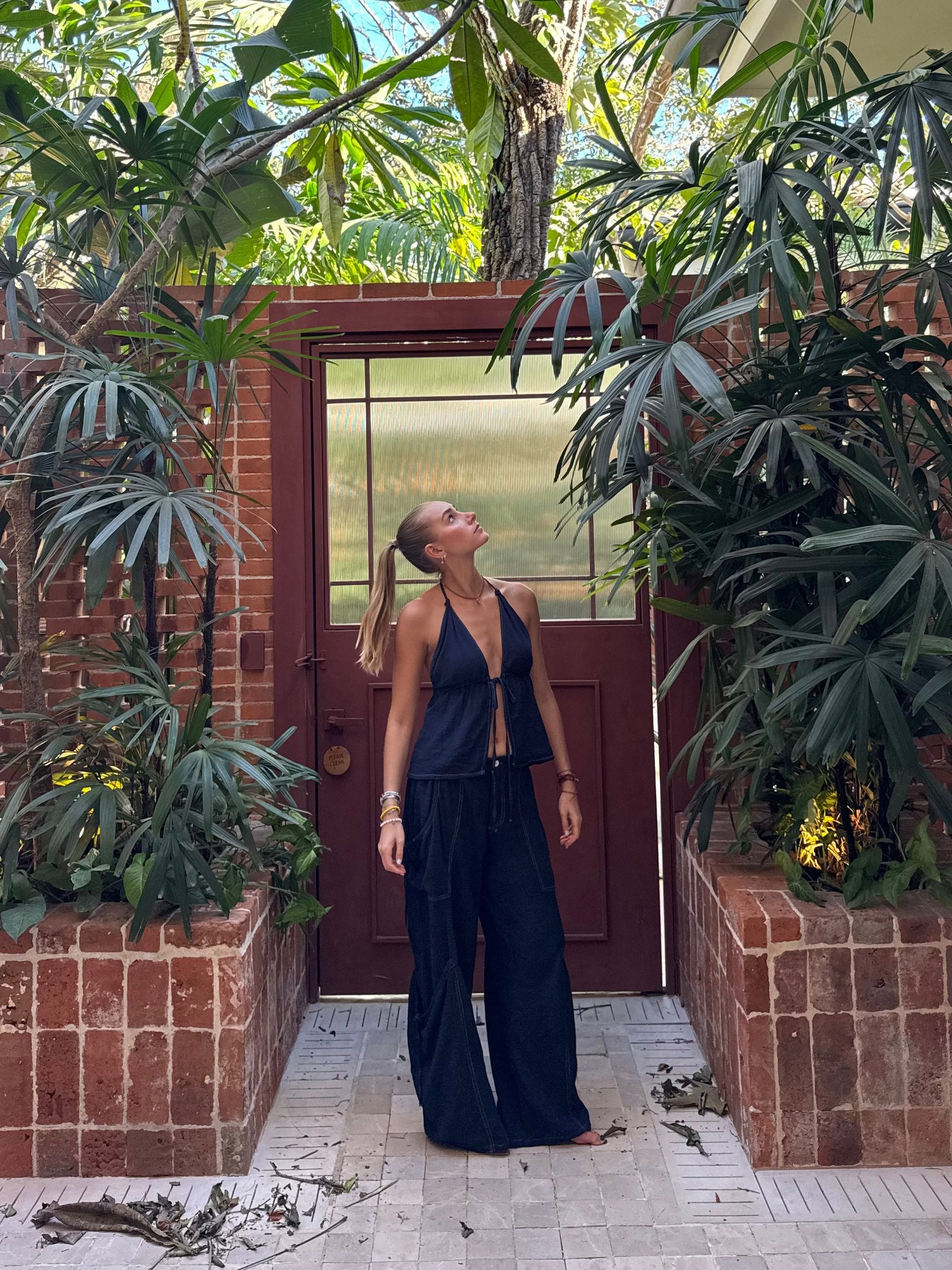 The Linen Nana Top