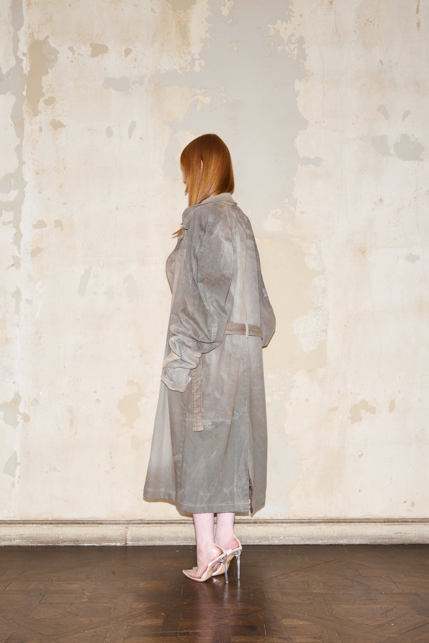 TRENCH TEMPLE OXID GREEN