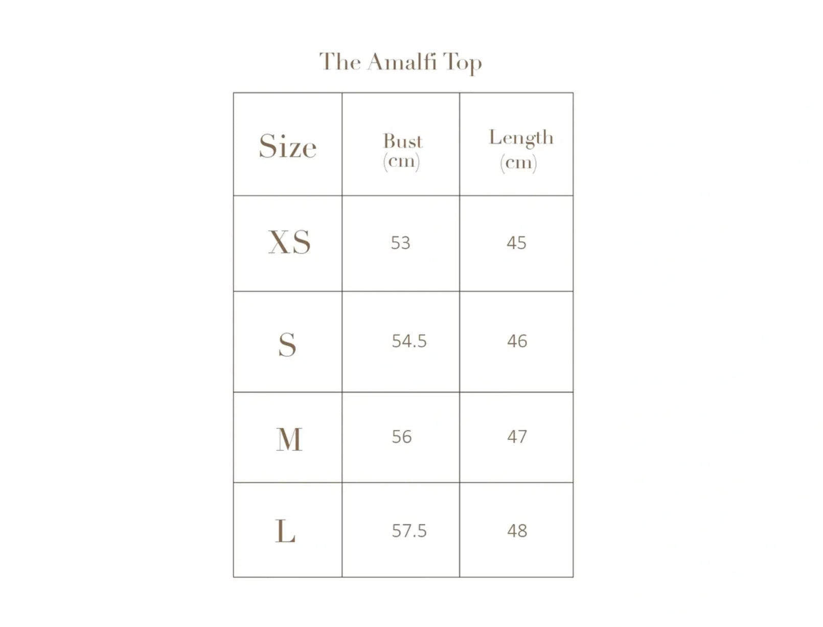AMALFI TOP