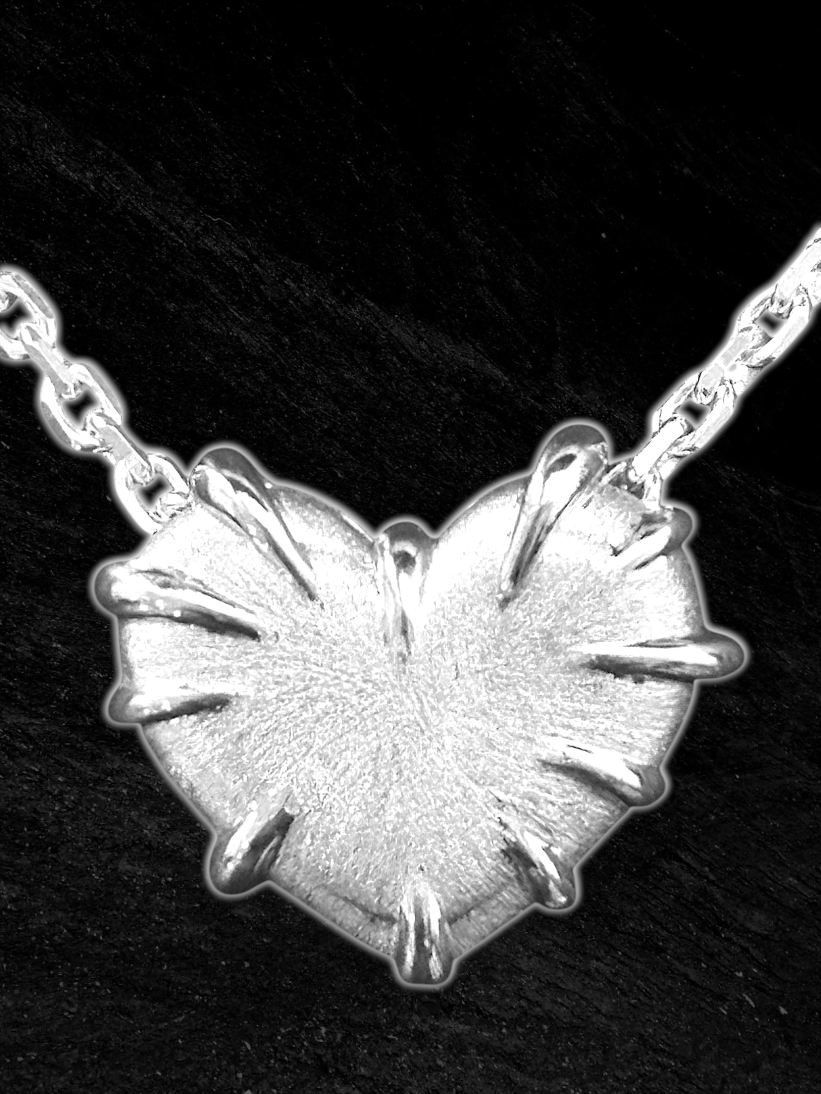 Spiky Heart Necklace
