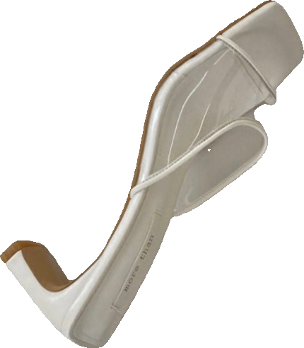 Gia PVC Mule, White