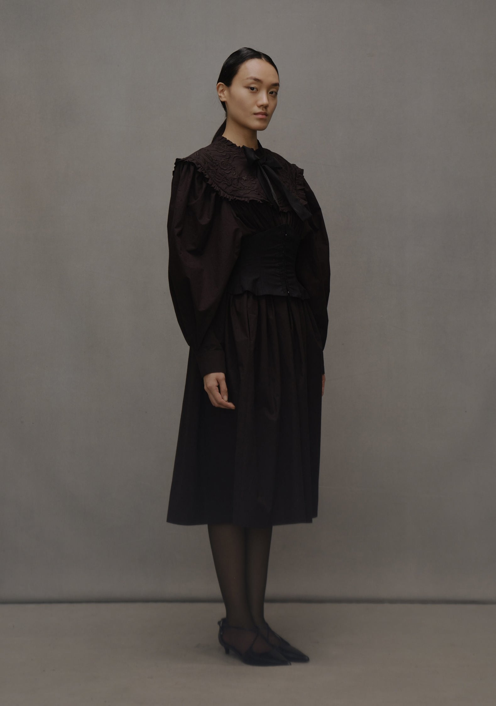 ASTRID DRESS WITH MATCHING COLOUR CORSET
