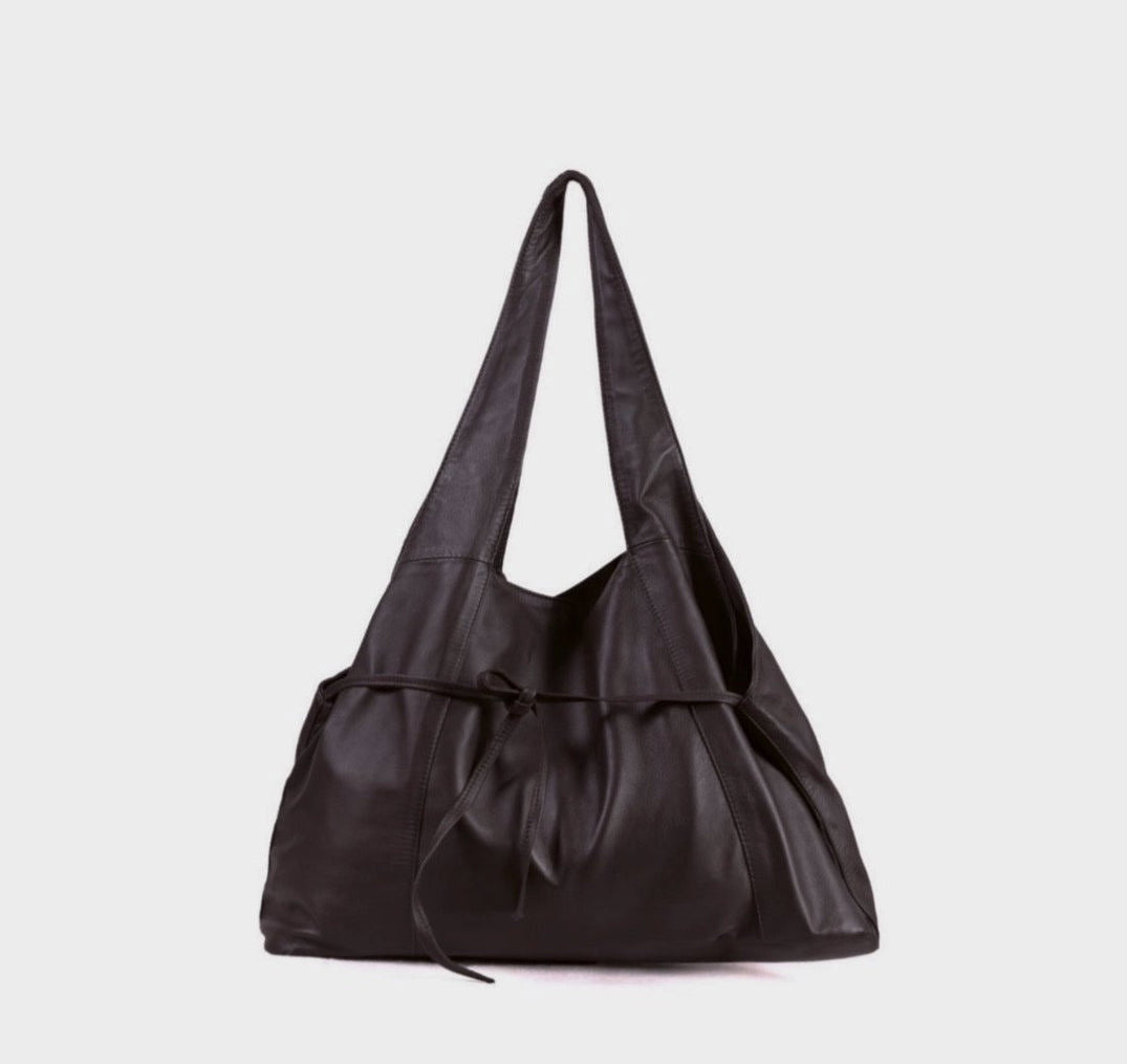 Misgana Hobo Bag — Brown