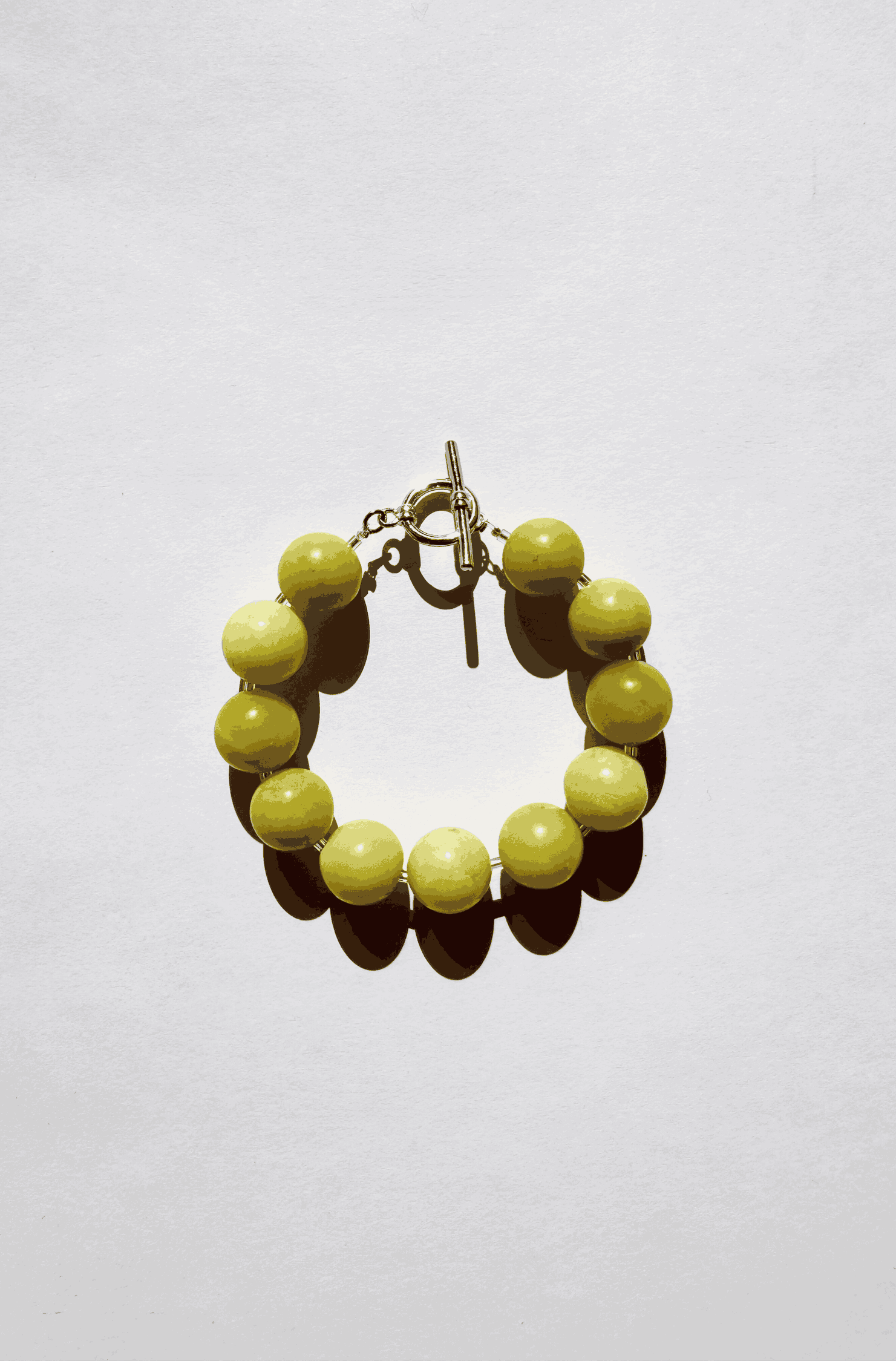 Natural Green Stones Bracelet