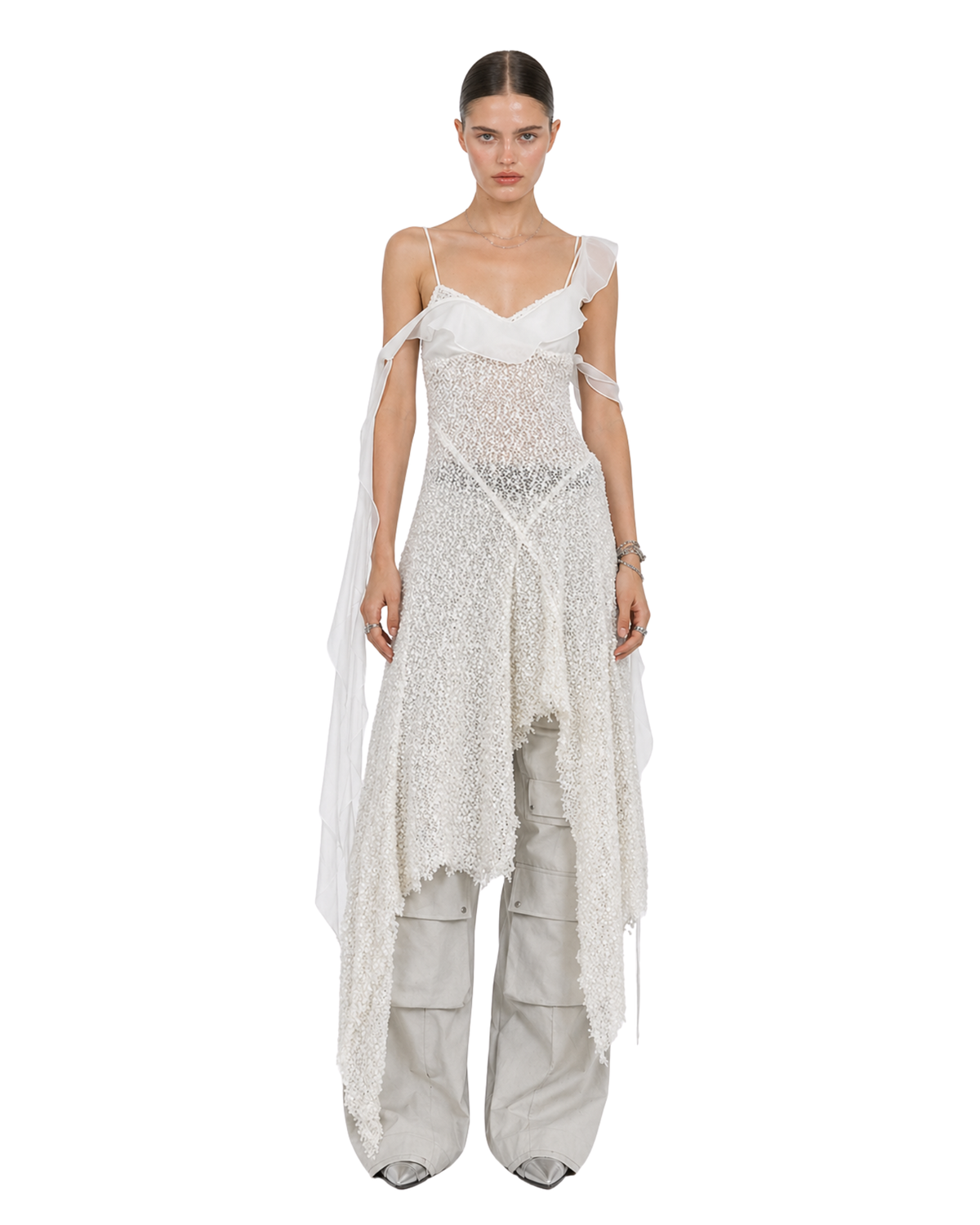 BIMBO Sparkle Irregular Dress