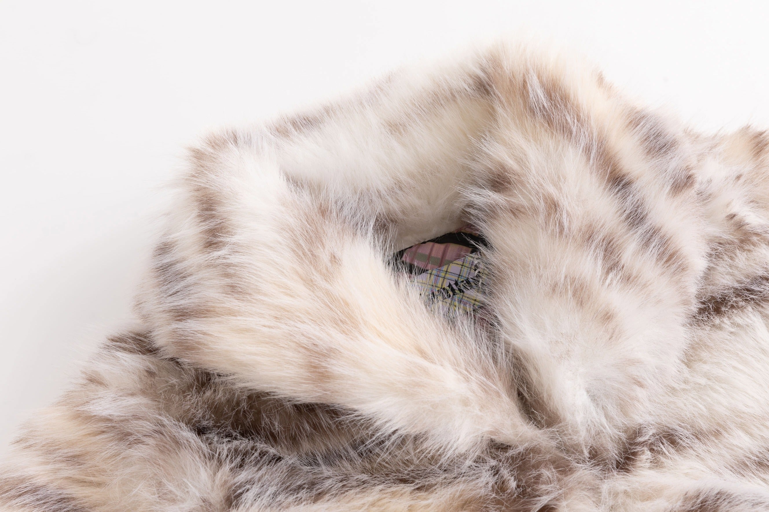 Gold Tiger Faux Fur Coat