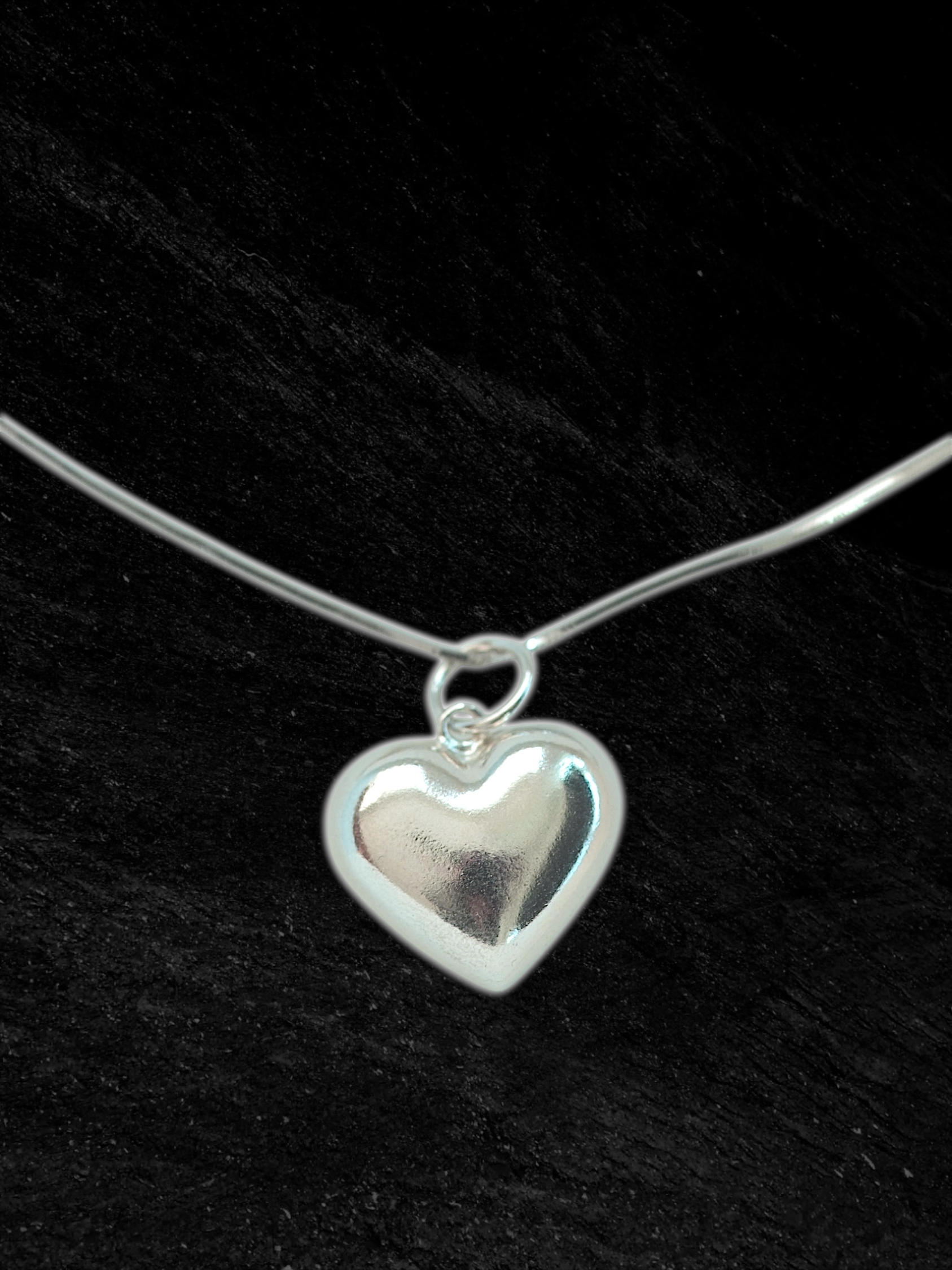 Heart Pendant Necklace S925