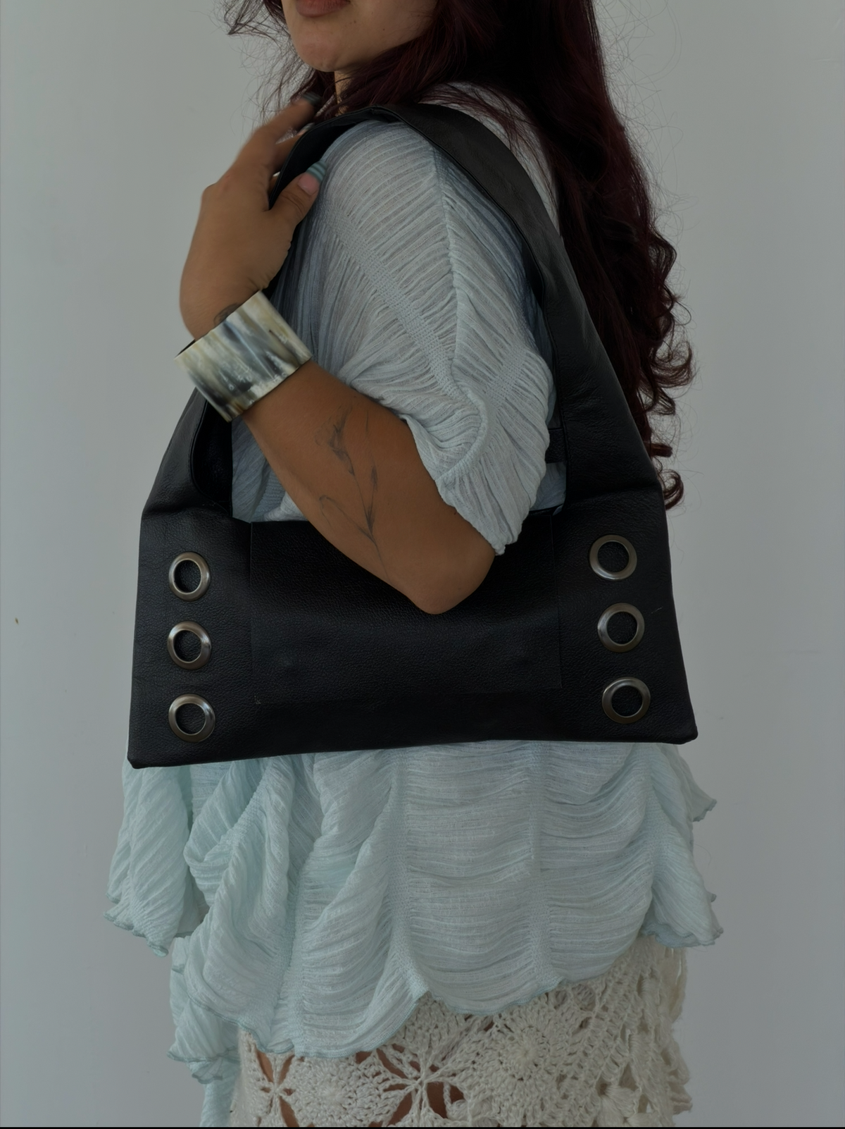 La Grommette Bag - Leather Noir