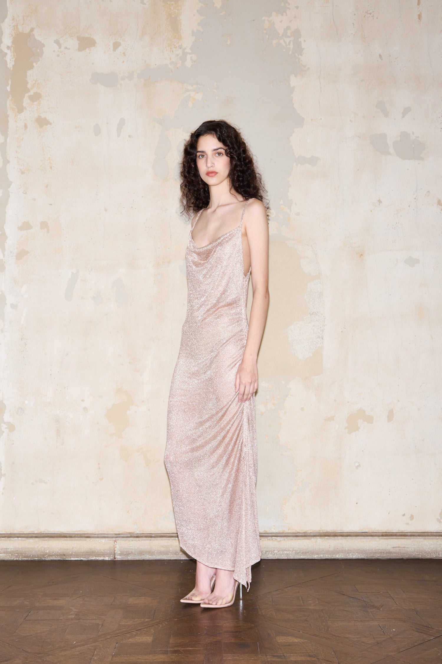 BABY DOLL DRESS GOLDEN