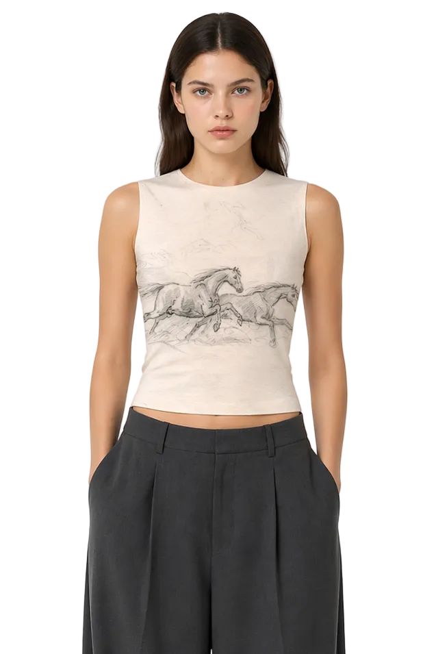 LUCKY HORSE TOP