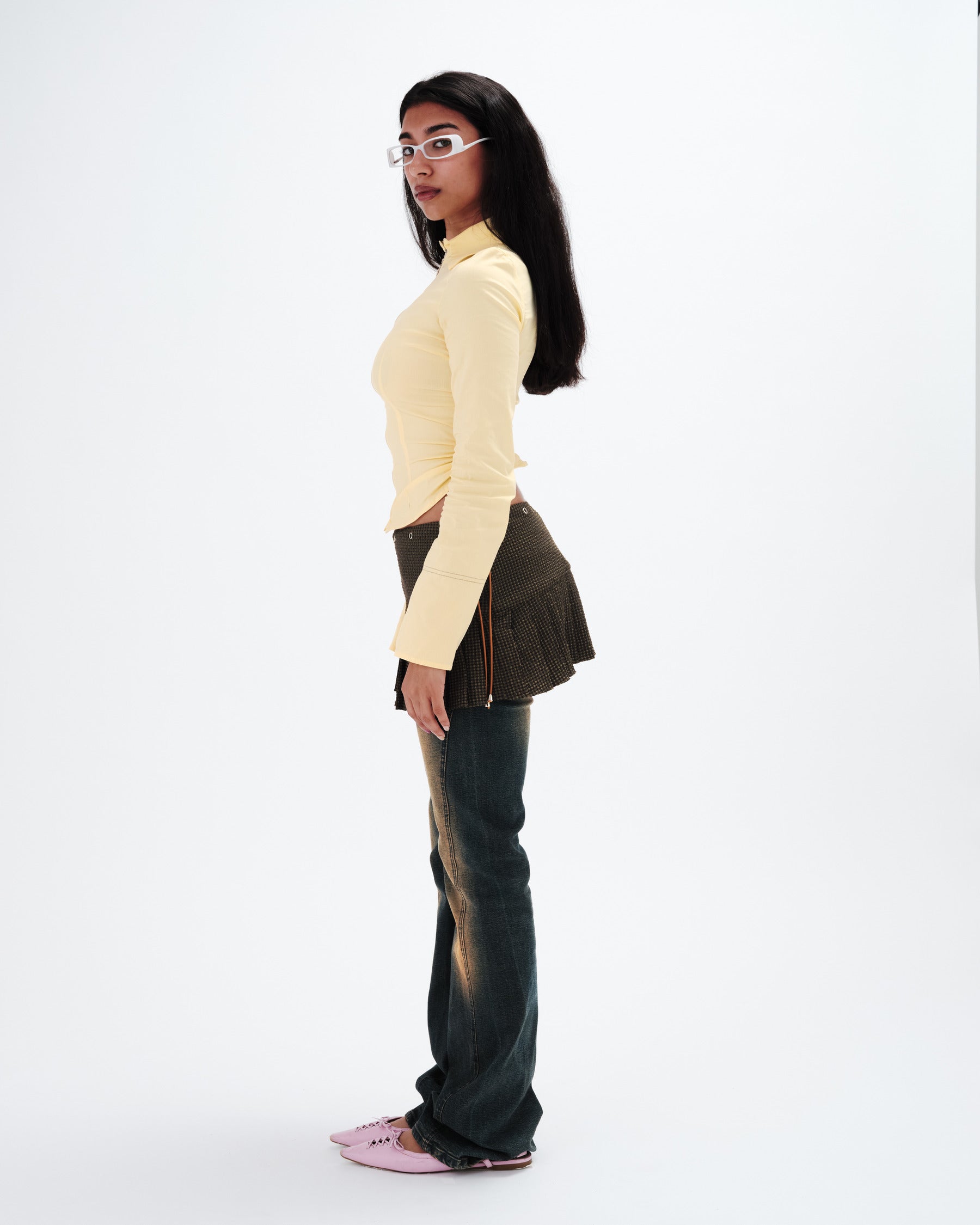 BÆU TOP - BUTTER YELLOW