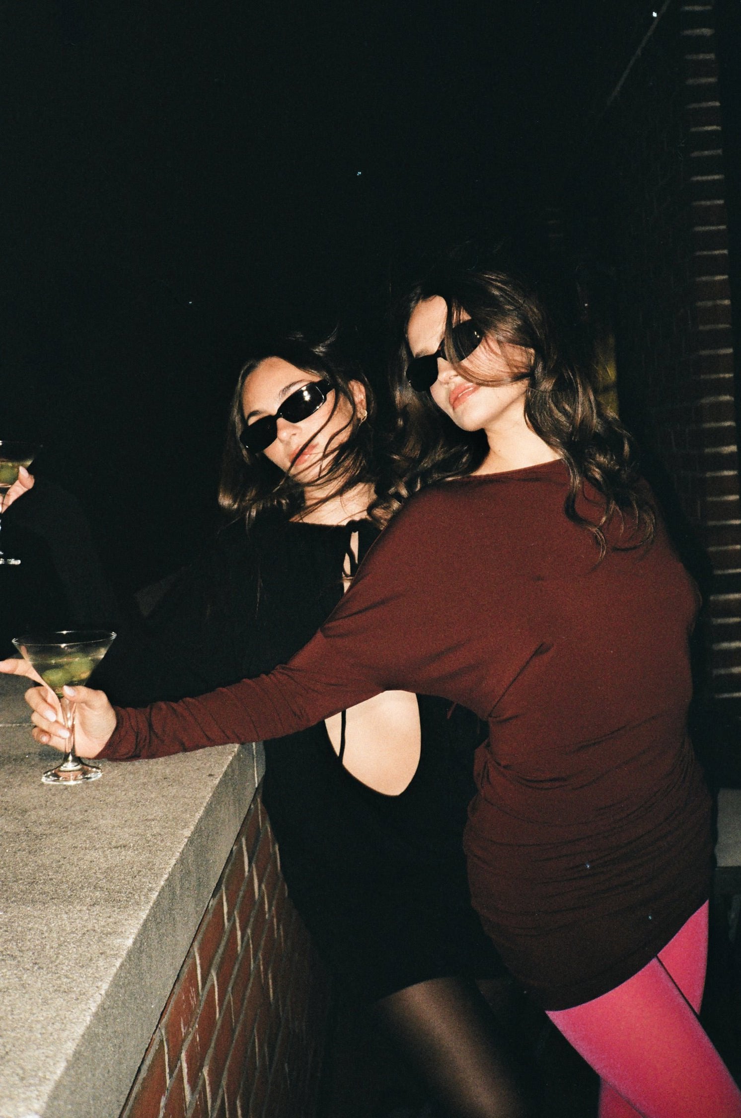 The Julia Dress in Merlot