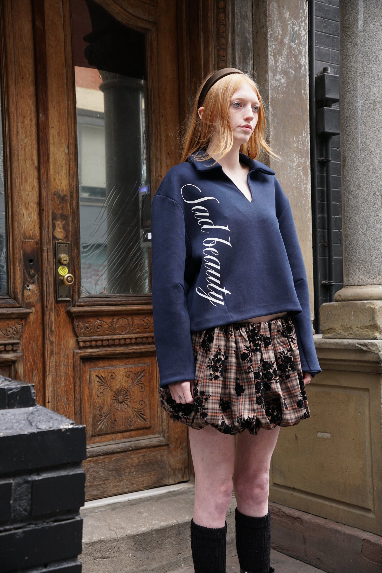 Sad Beauty oversize pull over