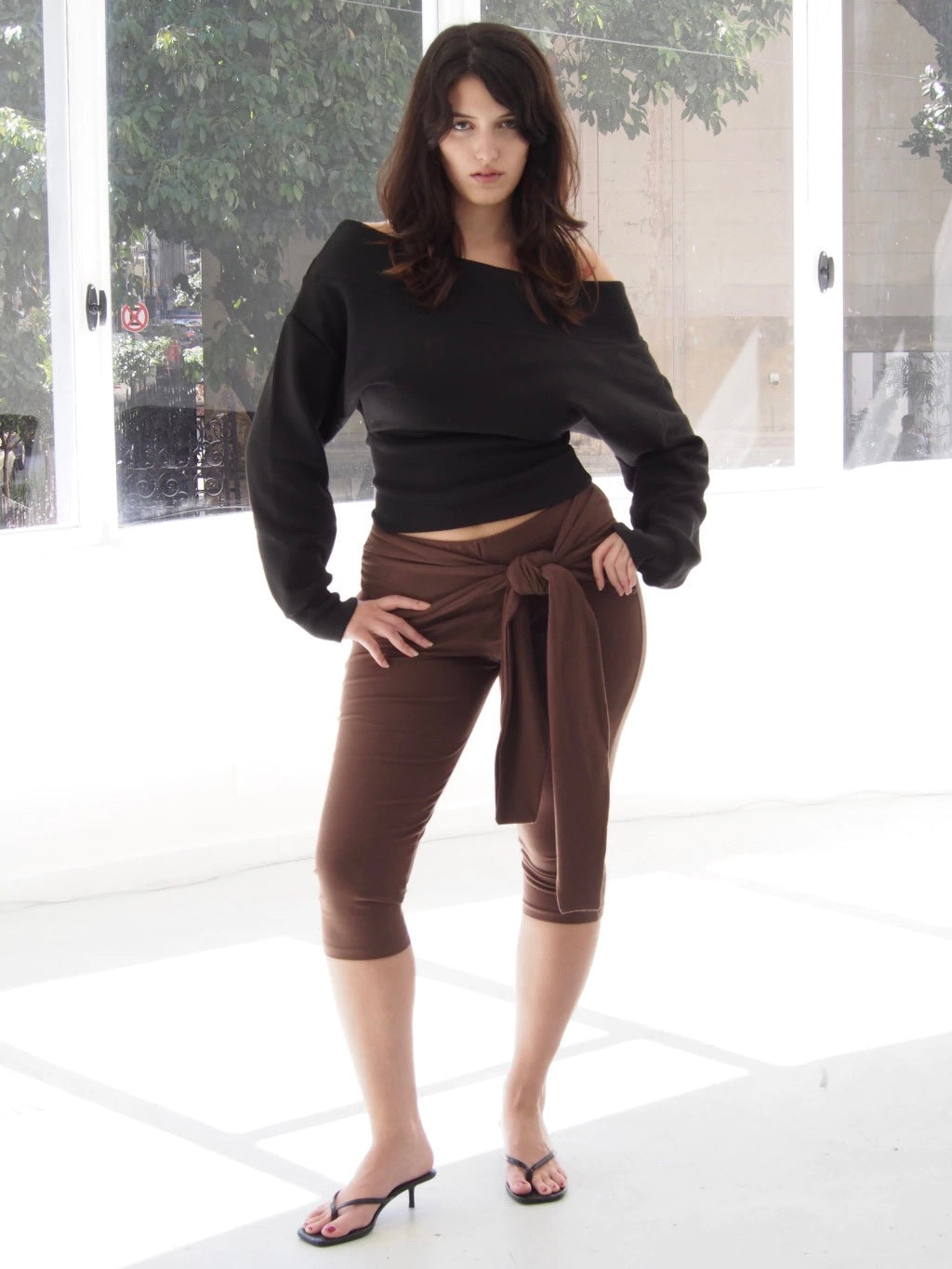 CAPRI NUDO - BROWN