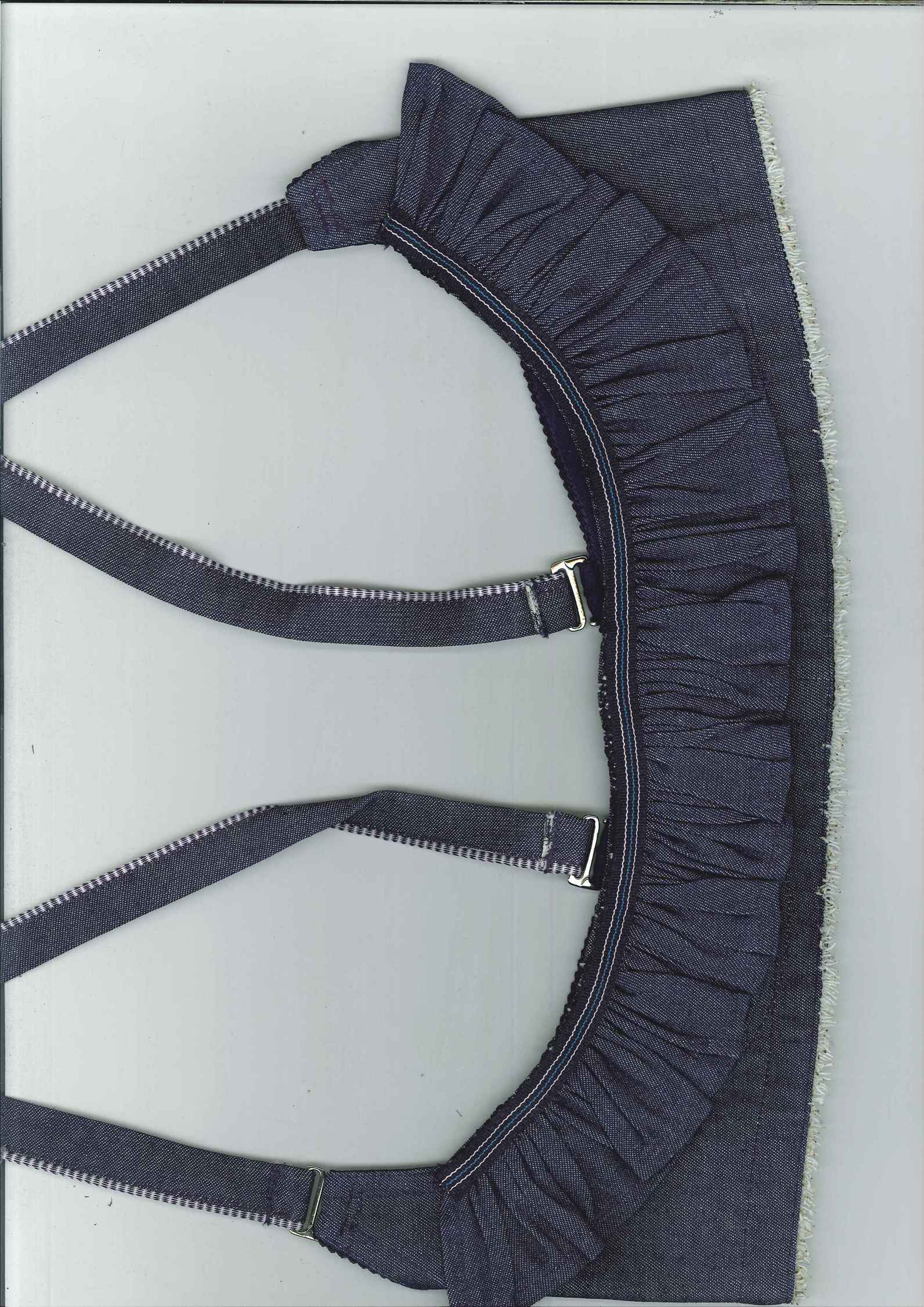 Harness bra Denim