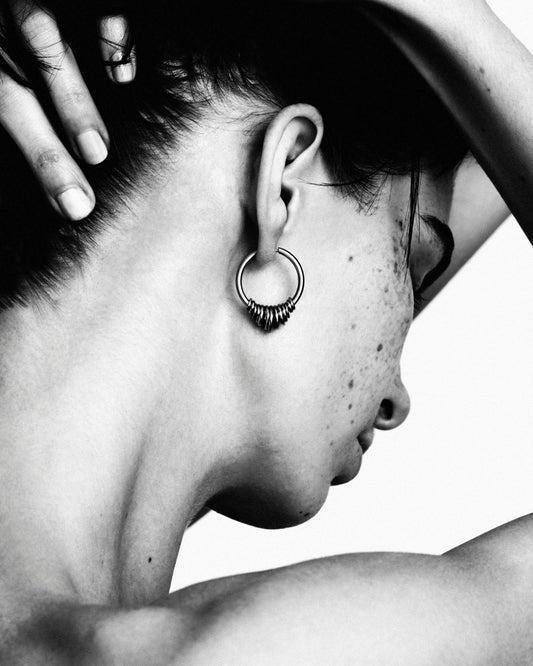 x11 Hoop Earring