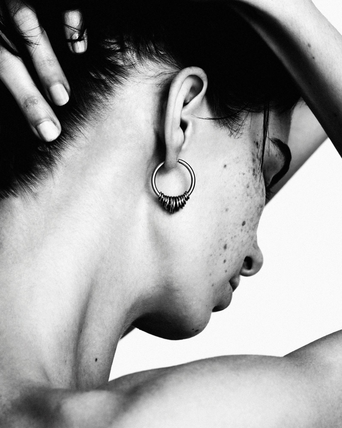 x11 Hoop Earring