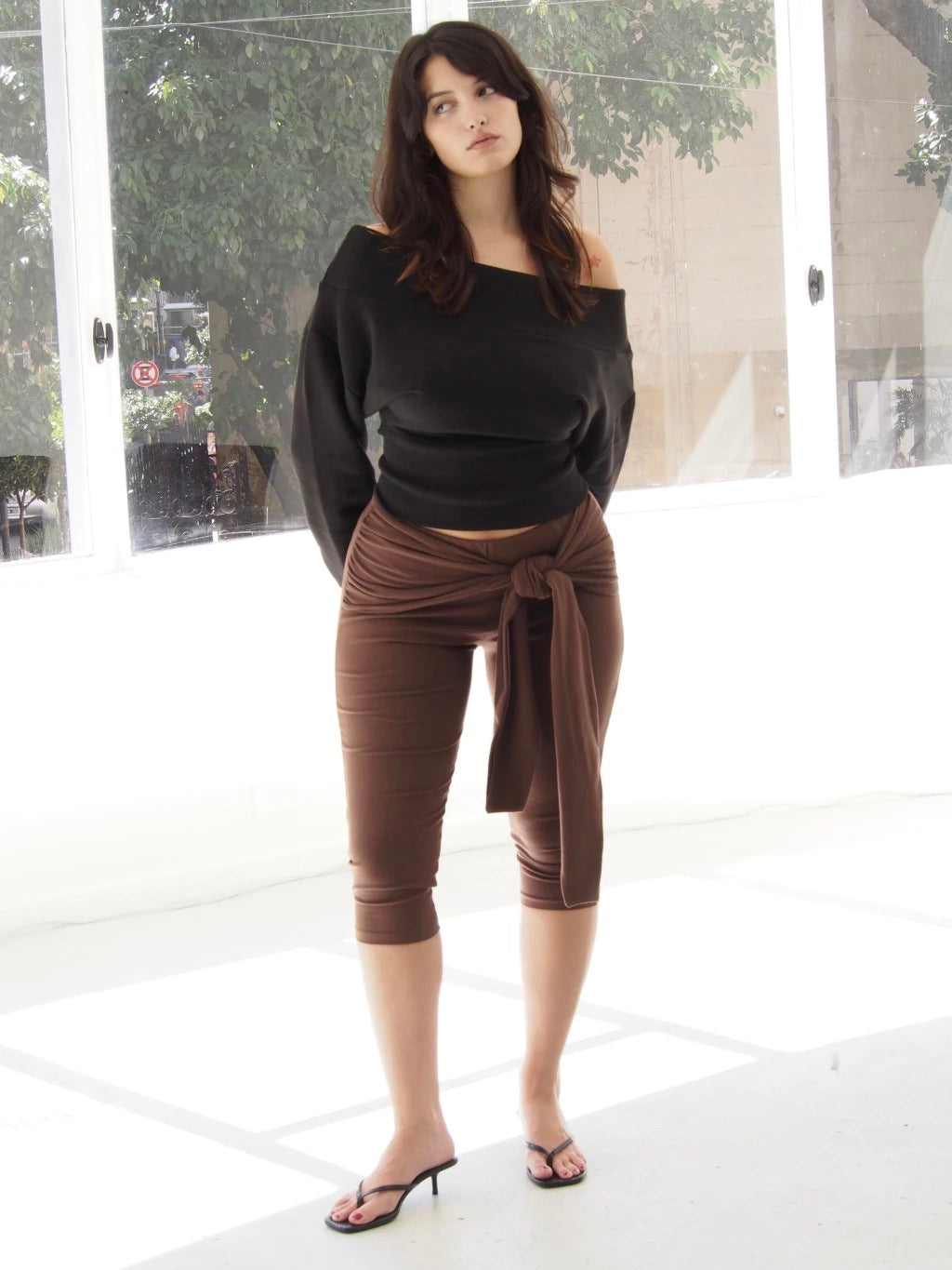 CAPRI NUDO - BROWN