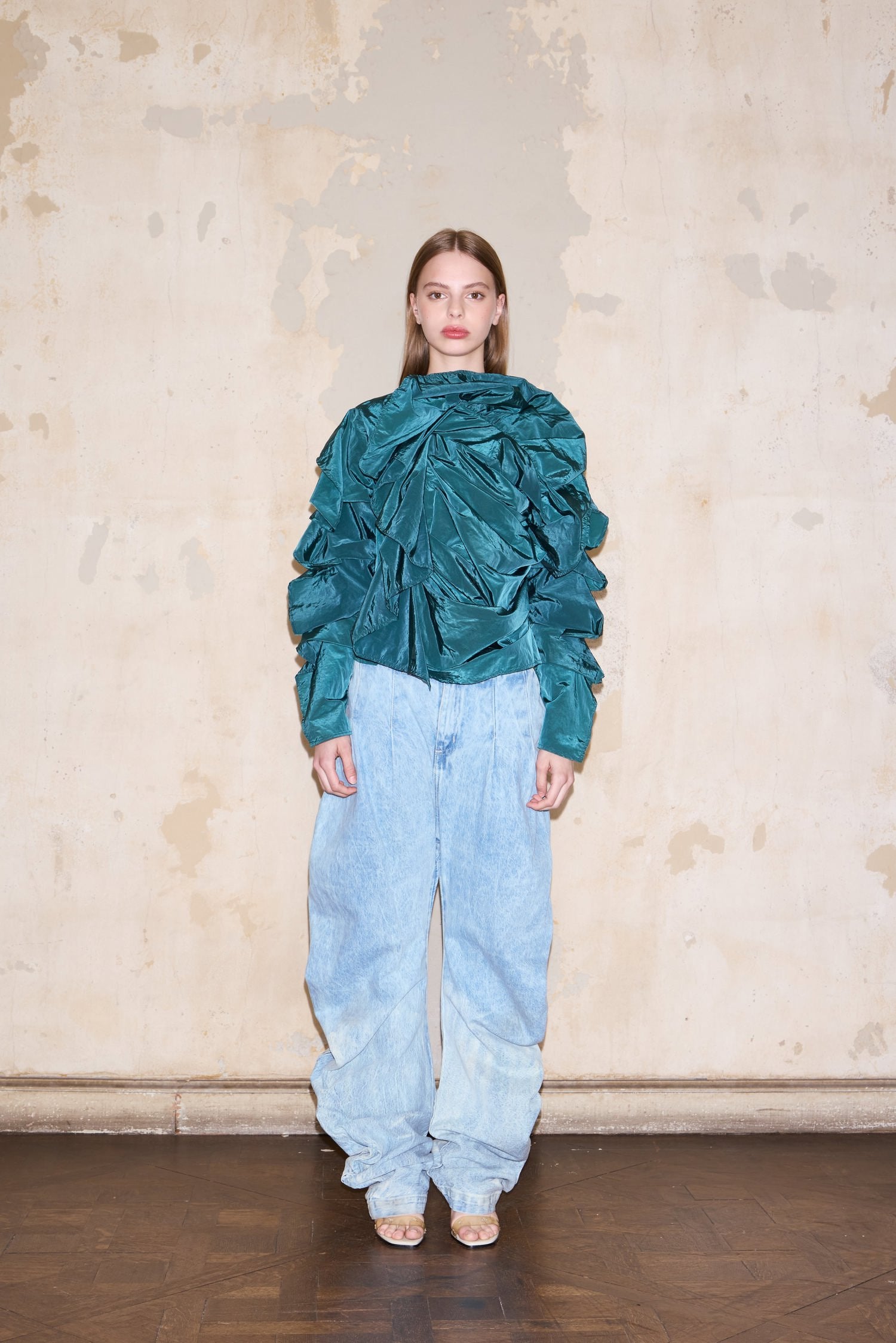 CERVANTES BLOUSE GREEN