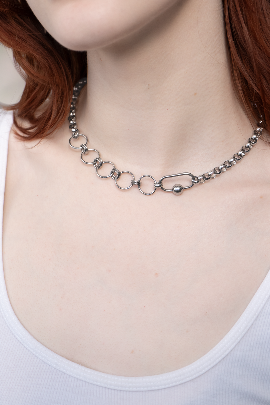 The Rowan - Chainmail Carabiner Chain