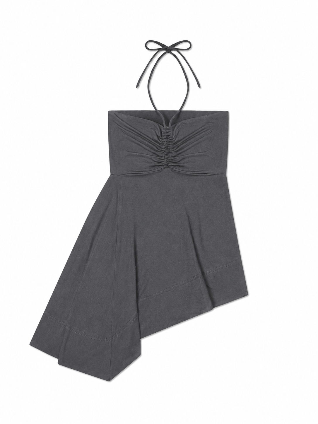 KNOX HALTER TOP - SMOKE