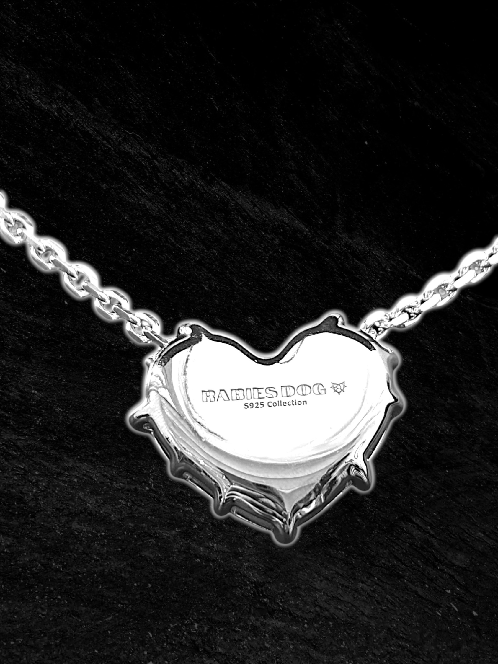 Spiky Heart Necklace