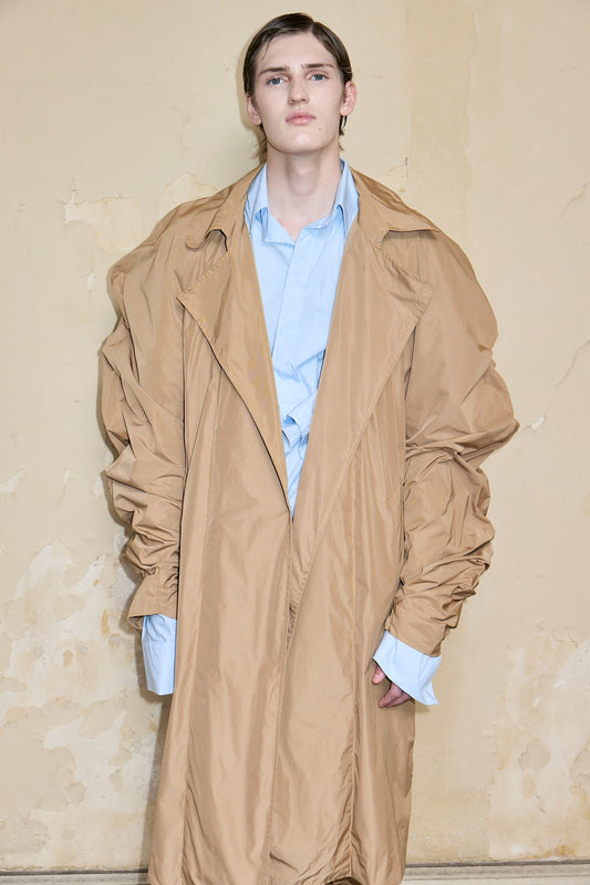 TRENCH TEMPLE BEIGE