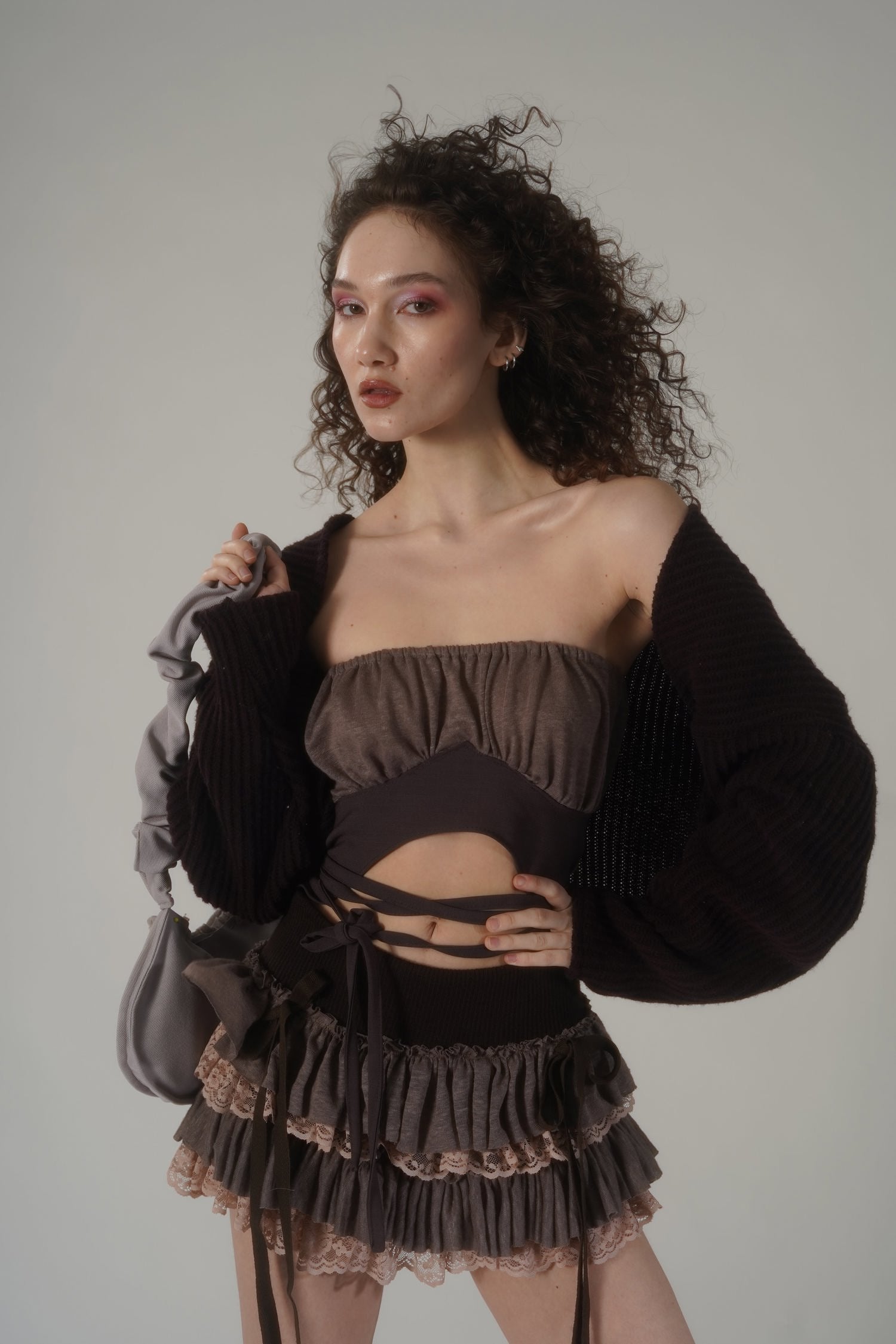 BROWN RAG DOLL TUTU SKIRT