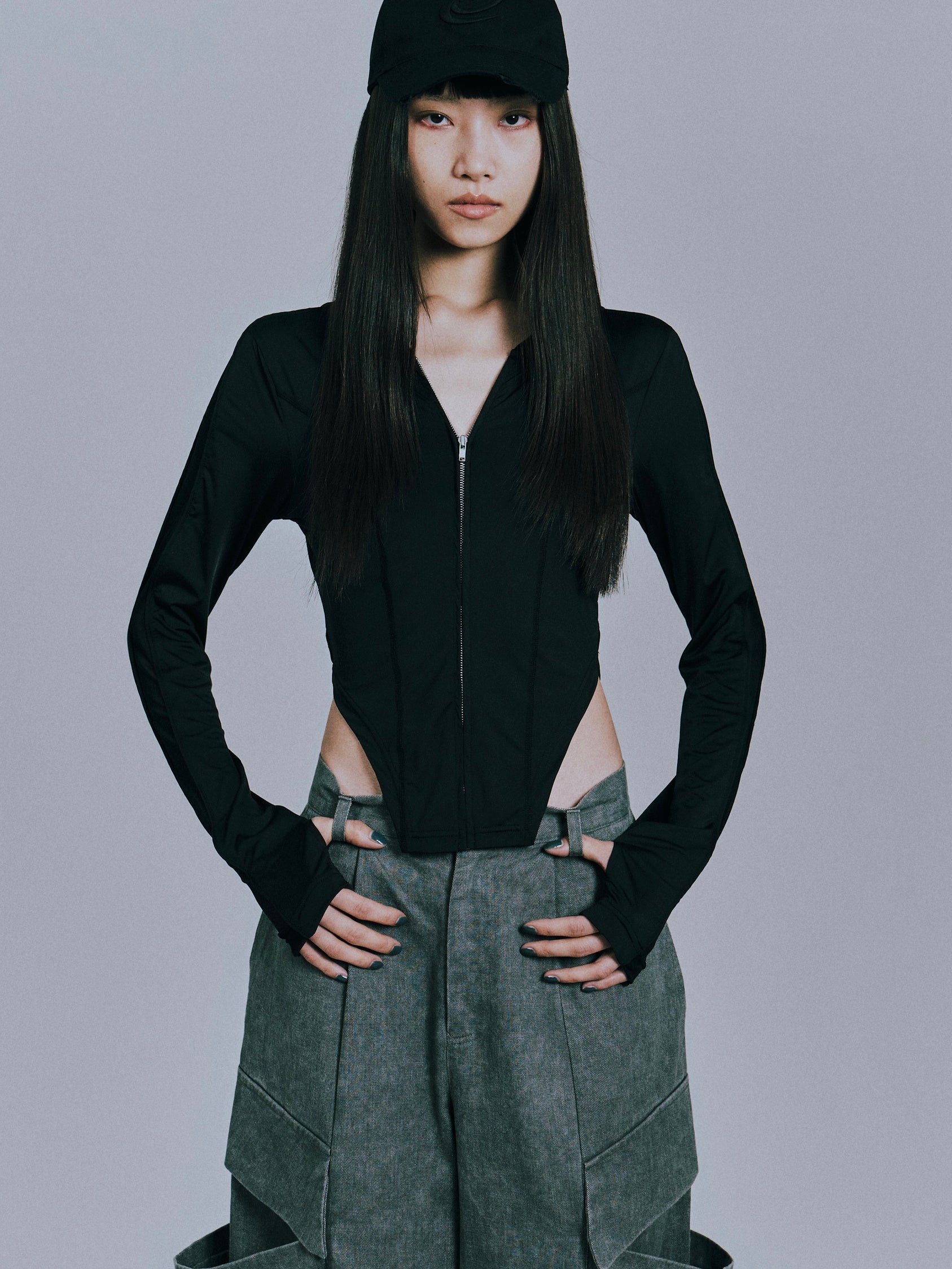 Zip up hoodie