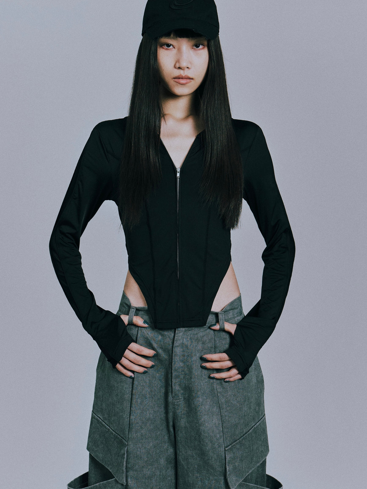 Zip up hoodie