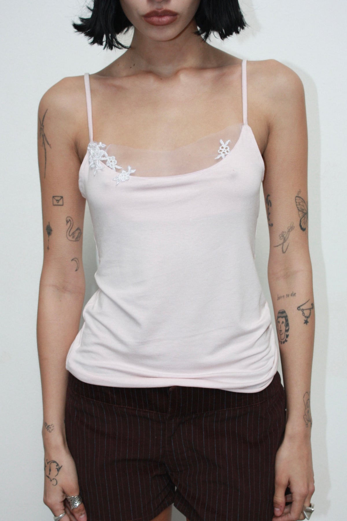 Libeccio baby pink top