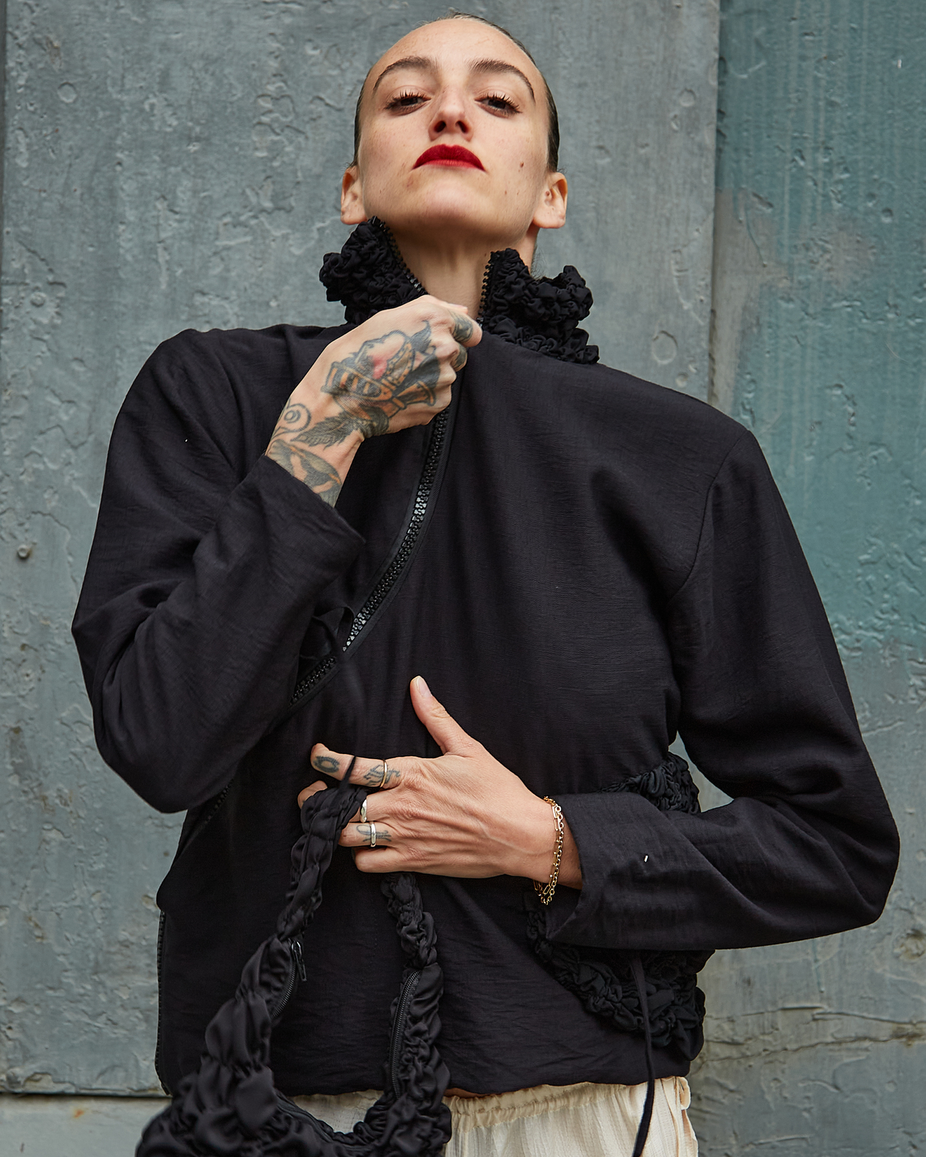 chaqueta tripa