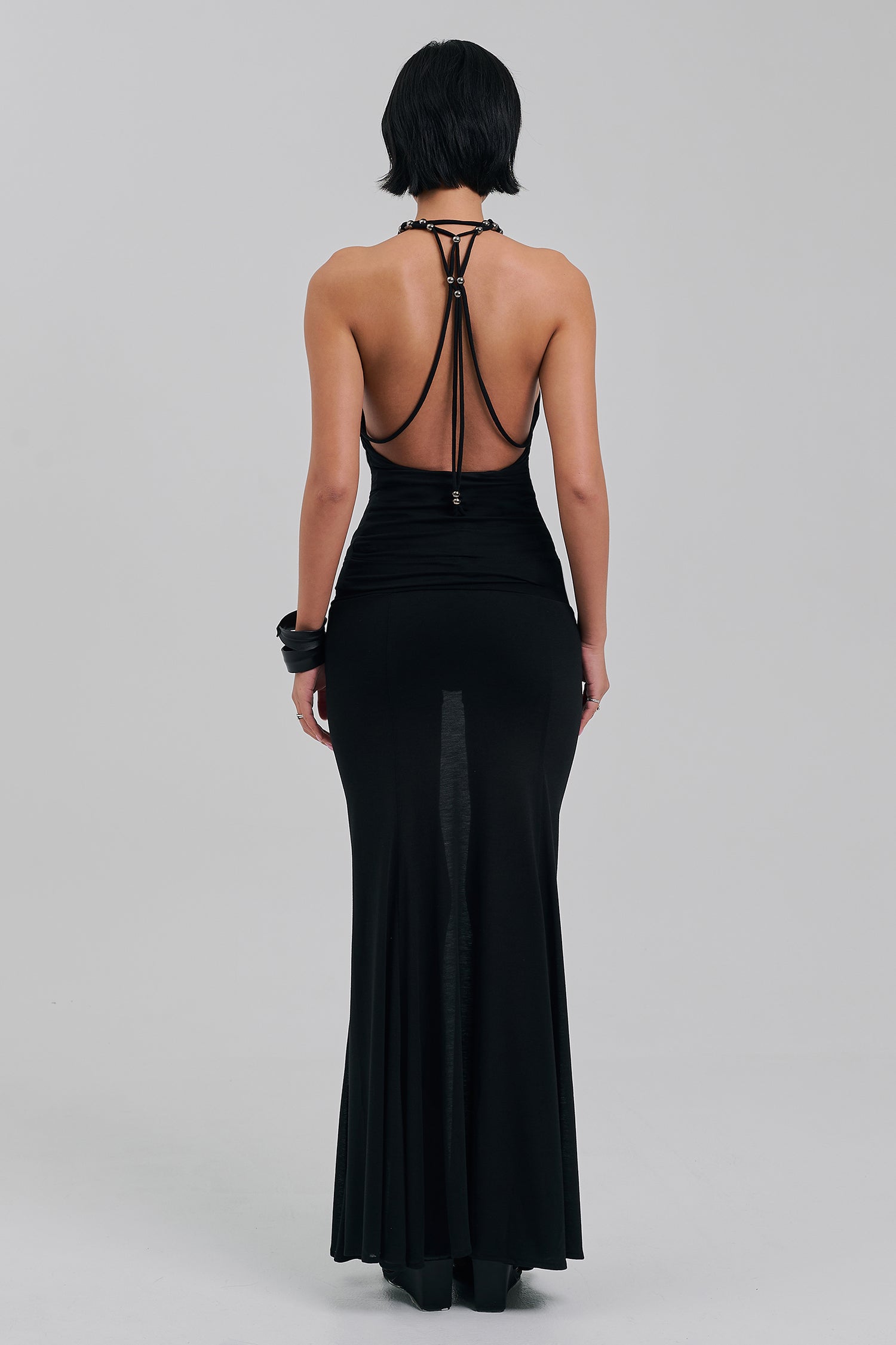 ALTAR MAXI SKIRT BLACK