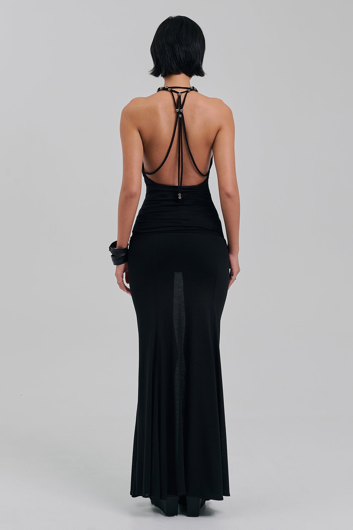 ALTAR MAXI SKIRT BLACK