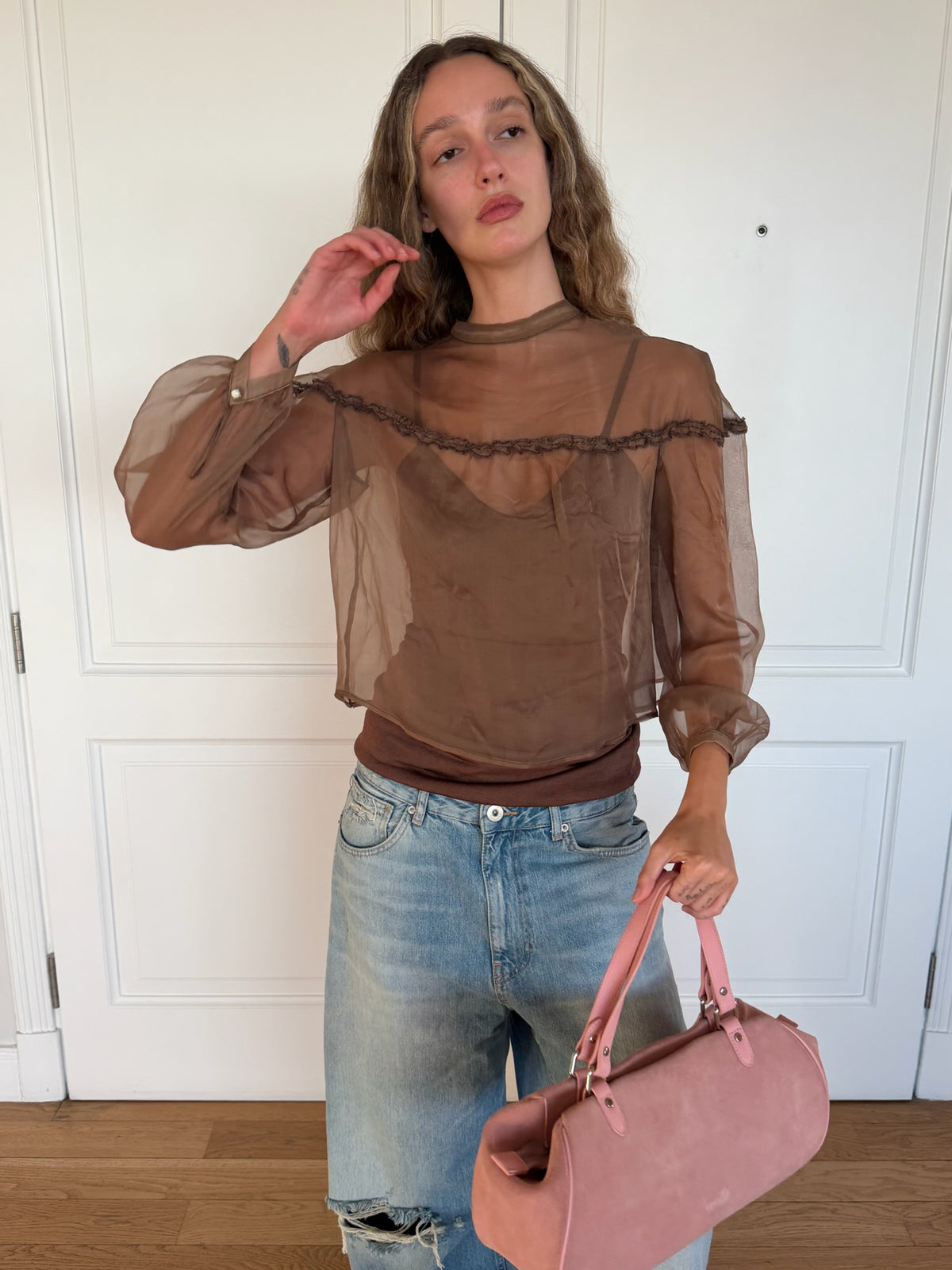 Silk blouse