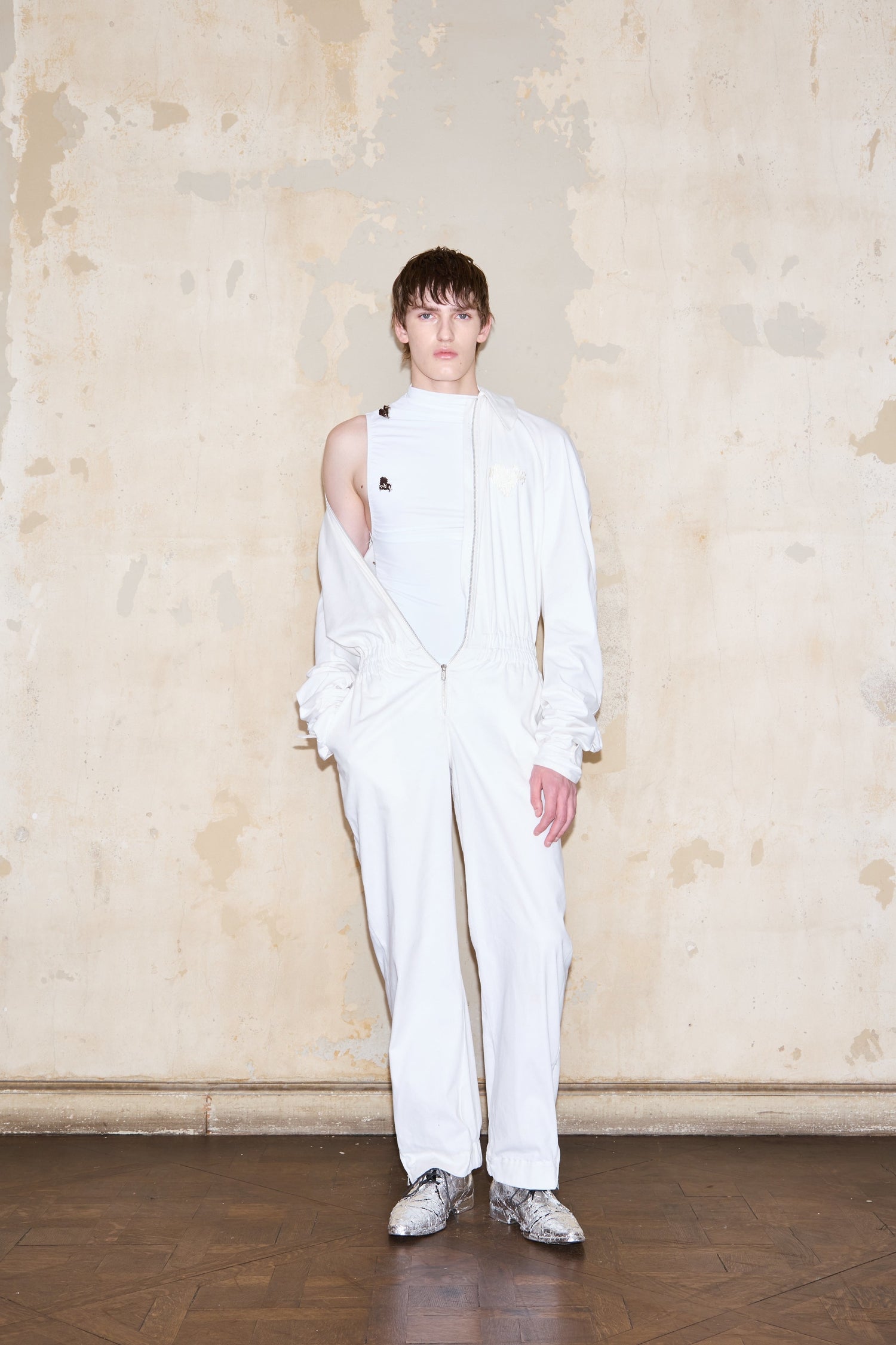 RUSSEL JUMPSUIT OFF WHITE