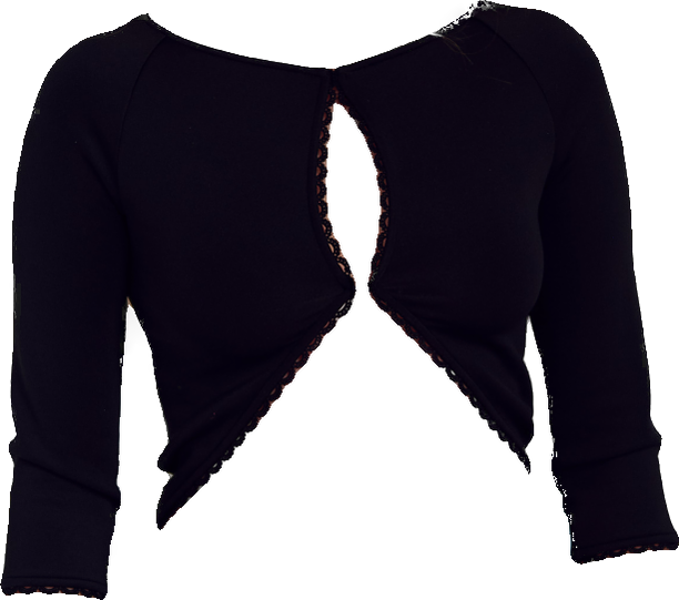 The Play Top in Black