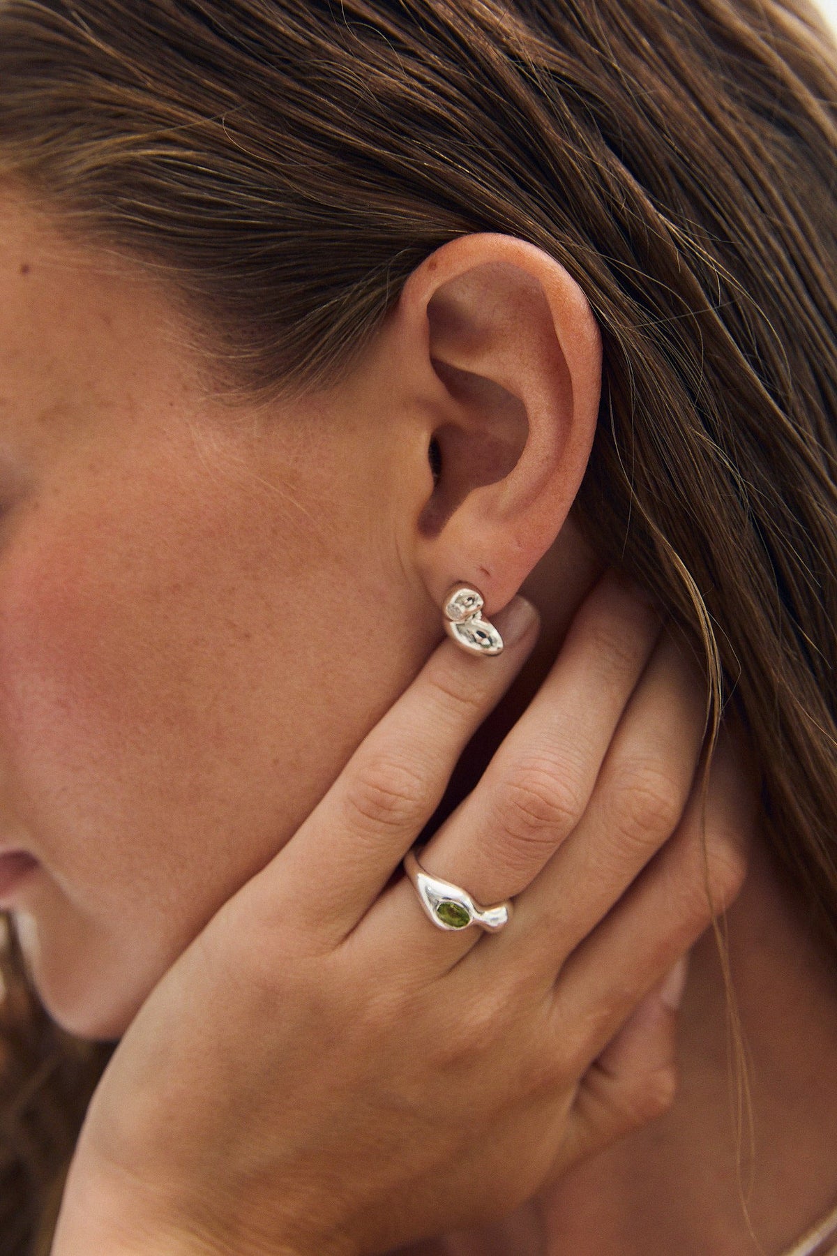Pulse Diamond Earrings