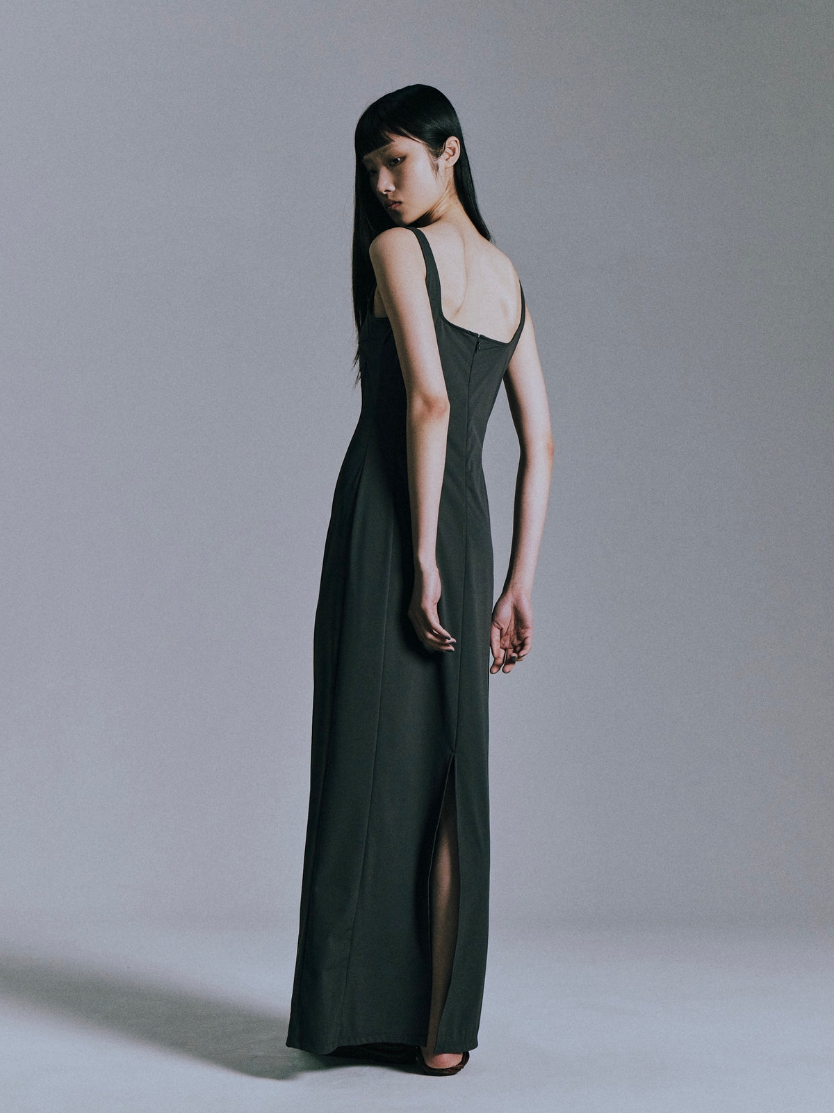 Long slip dress