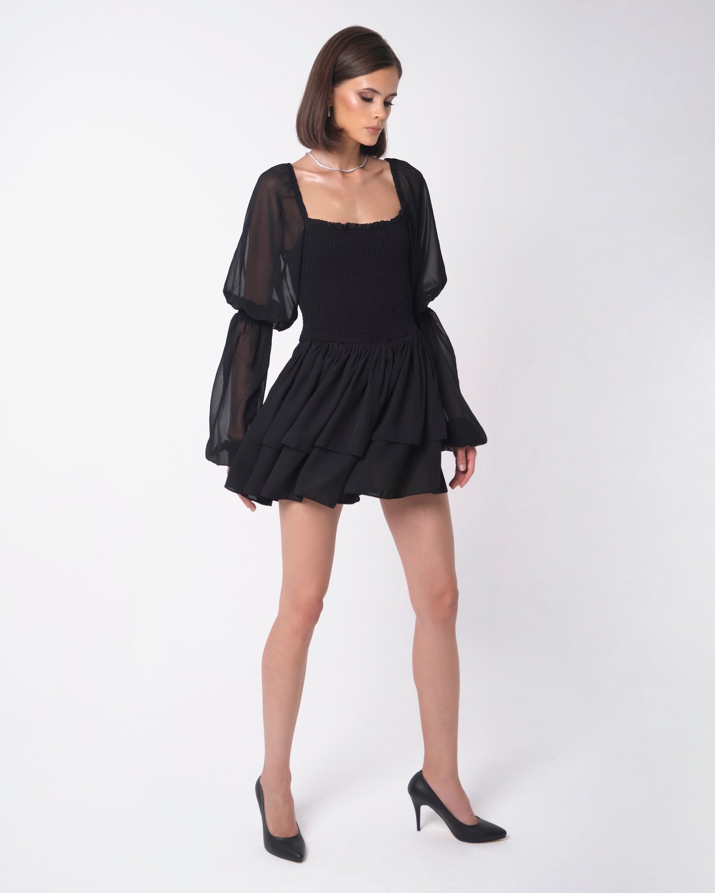 PRINCESS  NOIR MIINI DRESS