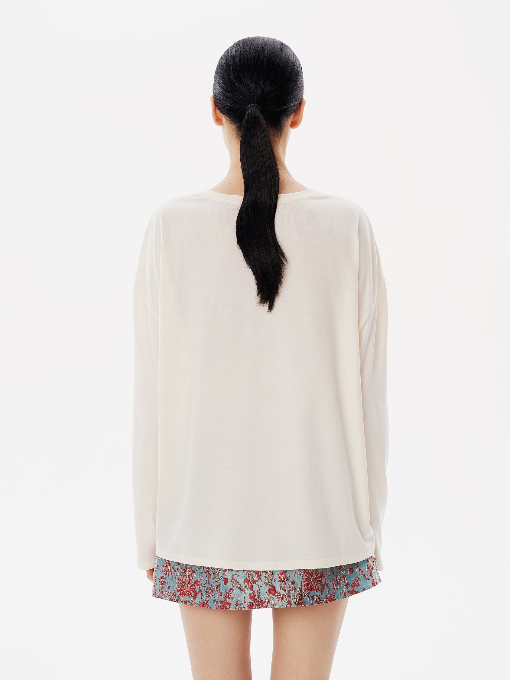 Core Long Sleeve in Cream
