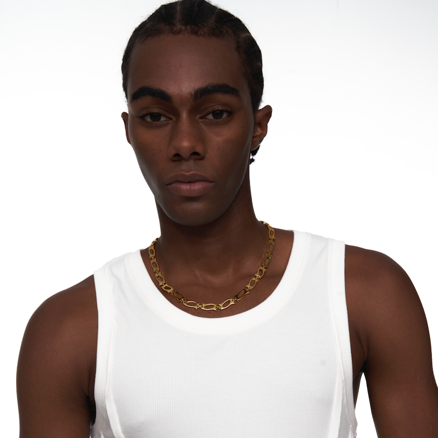 Pioneer|Blade Segment Necklace