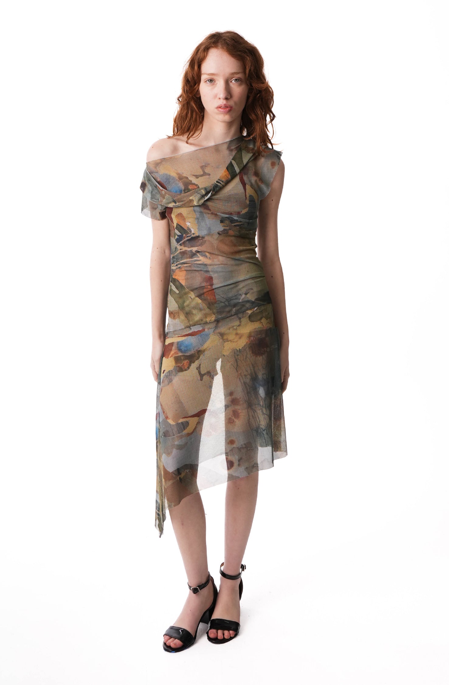 KINTUSGI ASSYMETRICAL DRESS